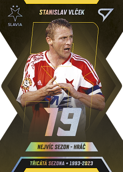 Stanislav Vlcek Slavia Praha SportZoo FORTUNA:LIGA 2022/23 2. serie Tricata Sezona F:L #TS-12